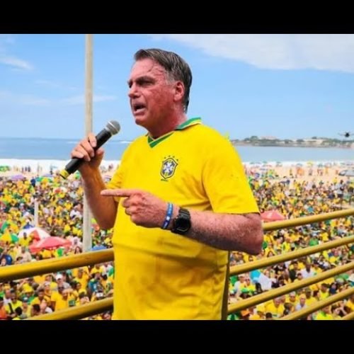 Em discurso durante manifestação, Bolsonaro anuncia que a próxima pode ser em Aracaju.