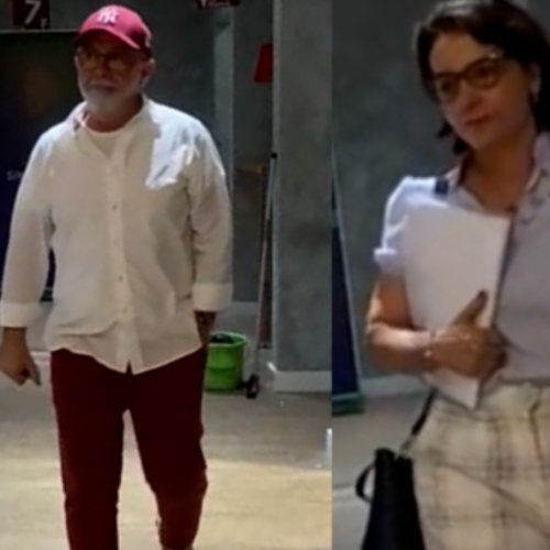 Mediador de debate da TV Atalaia tem encontro secreto com Emília Corrêa