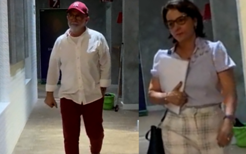 Mediador de debate da TV Atalaia tem encontro secreto com Emília Corrêa