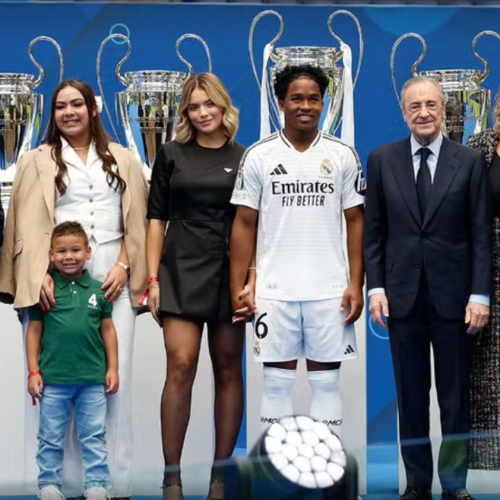 Endrick no Real Madrid: choro do pai e “carinho” no irmão marcam apresentação