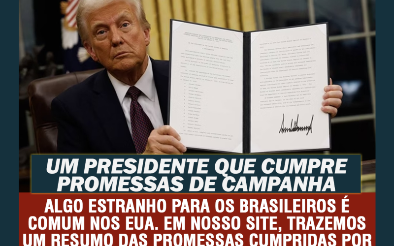Confira os decretos assinados por Trump no 1° dia de mandato